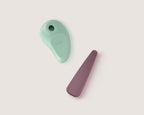 Labas Orae air-pulse external stimulator combined with Cyra internal vibration toy, creating a layered experience of precise external and deep internal sensation.