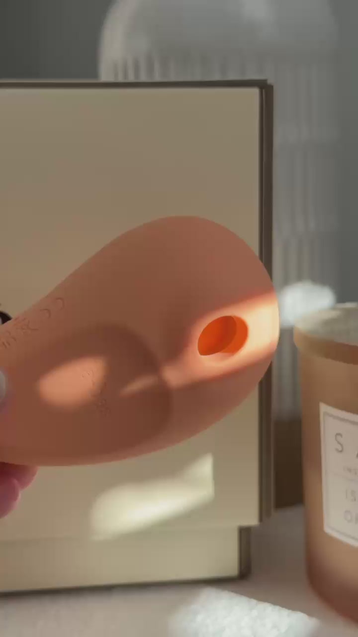 orae suction vibrator mango orange showcase